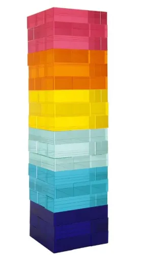 Lucite Jumbling Tower
